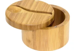Boîte à sel de Guérande magnétique Totally Bamboo Big Dipper avec cuillère