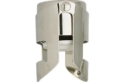Bouchon à champagne Ghidini nickelé ergonomique