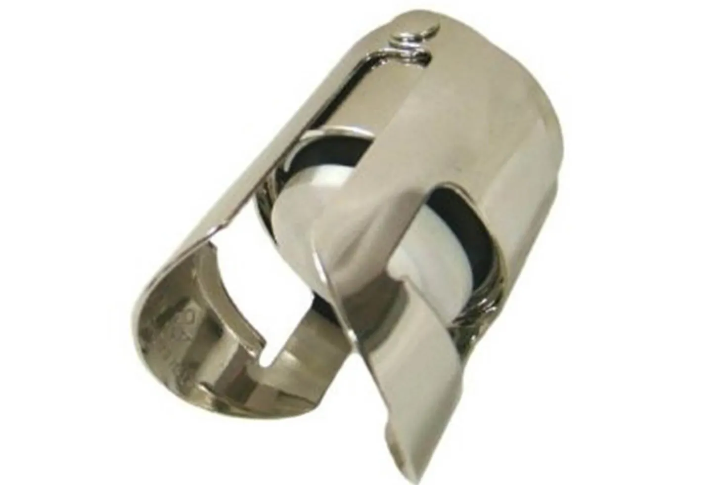 Bouchon à champagne Ghidini nickelé ergonomique