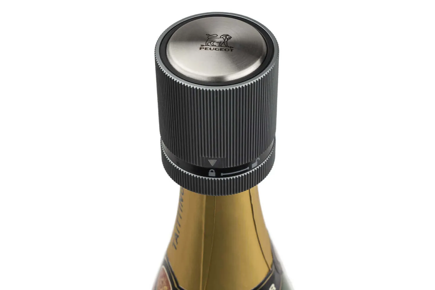 Bouchon à champagne Peugeot Line Carbone