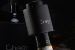 Bouchon de conservation Cheer Moda Peak - Noir & Bronze
