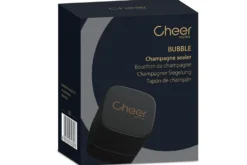 Bouchon de conservation spécial champagne Cheer Moda Bubble - Noir & Bronze