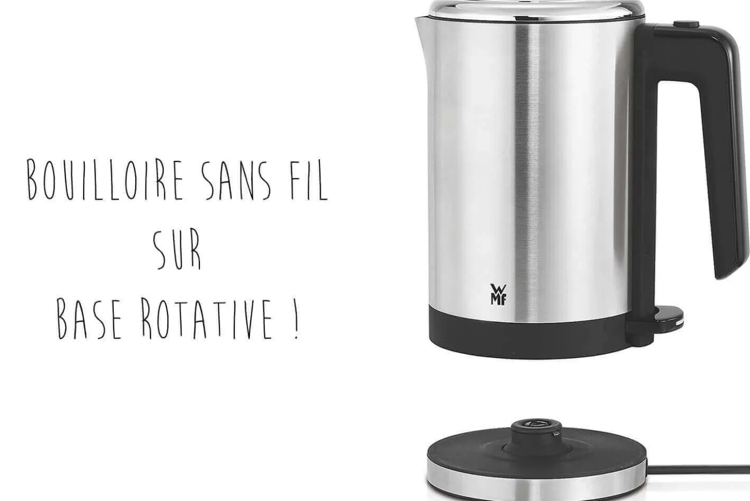 Bouilloire WMF Kitchenminis en inox 18/10 Cromargan 0,8L
