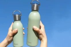 Bouteille isotherme Qwetch Active inox recyclé 1000ml – 4 coloris