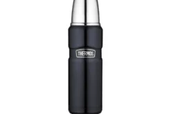 Bouteille Thermos® King inox double paroi + tasse - 0.47L