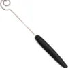 Broche à tremper en spirale acier inox manche PP noir