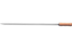 Brochette Tramontina Churrasco en inox et bois 65cm