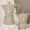 Cafetière italienne Bialetti Moka Exclusive Octagonal induction beige sable