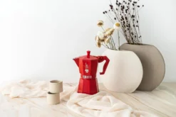 Cafetière italienne Bialetti Moka Exclusive rouge