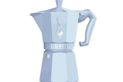 Cafetière italienne Bialetti Moka Exclusive bleu clair
