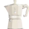Cafetière italienne Bialetti Moka Exclusive crème