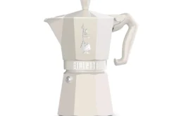 Cafetière italienne Bialetti Moka Exclusive crème