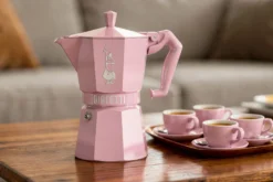 Cafetière italienne Bialetti Moka Exclusive rose