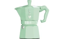 Cafetière italienne Bialetti Moka Exclusive vert pastel