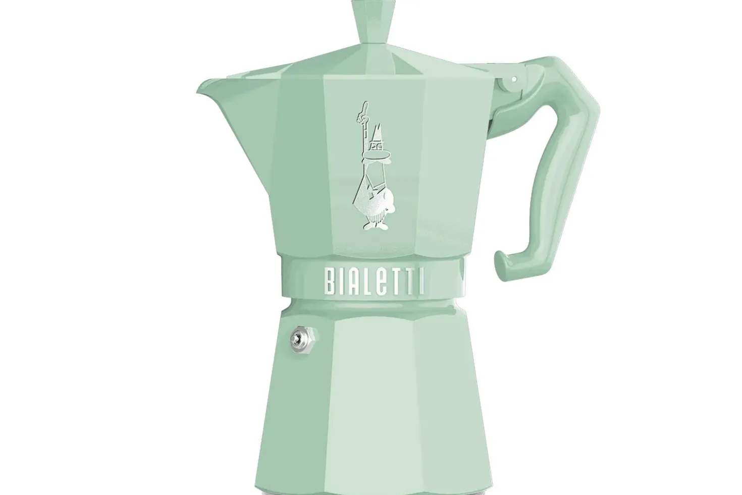 Cafetière italienne Bialetti Moka Exclusive vert pastel