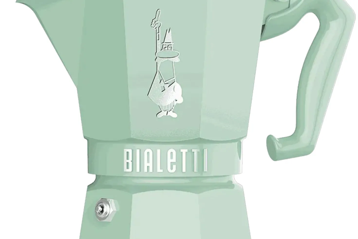 Cafetière italienne Bialetti Moka Exclusive vert pastel