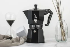 Cafetière italienne Bialetti Moka Exclusive noir