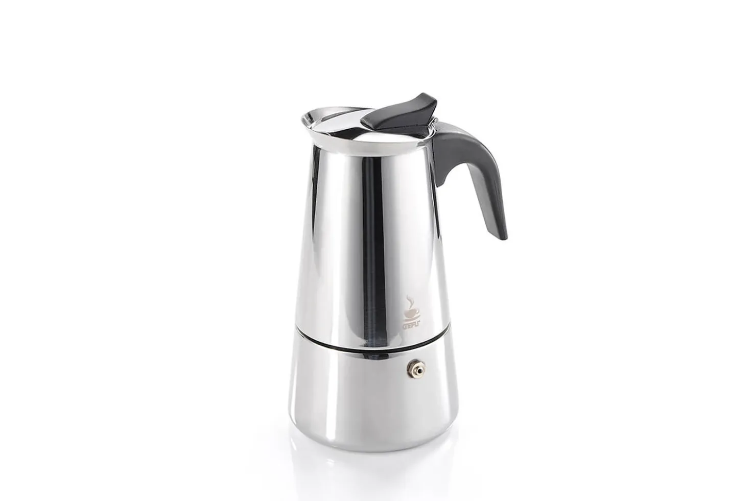Cafetière italienne en inox Gefu Emilio tous feux