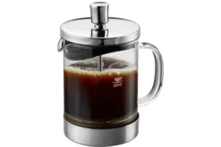 Cafetière à piston Gefu Diego en inox et verre borosilicate 600ml