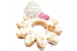 Cake topper "Joyeux Anniversaire" Scrapcooking en bois