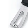 Canneleur Triangle forme V manche en green grip noir