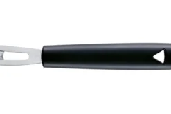 Canneleur Triangle forme V manche en green grip noir