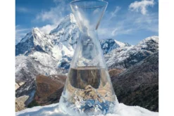 Carafe à eau Alaskan Maker Topographic Everest en verre cristallin