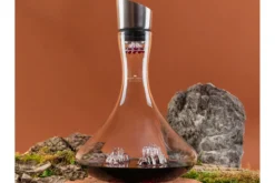 Carafe à vin Alaskan Maker Topographic Grand Canyon en verre cristallin