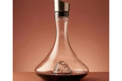 Carafe à vin Alaskan Maker Topographic Pic du midi en verre cristallin