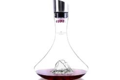 Carafe à vin Alaskan Maker Topographic Pic du midi en verre cristallin