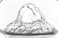 Carafe à vin Alaskan Maker Topographic Pic du midi en verre cristallin