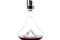 Carafe à vin Alaskan Maker Topographic Mont Cervin en verre cristallin