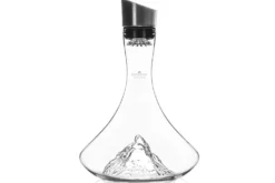 Carafe à vin Alaskan Maker Topographic Mont Cervin en verre cristallin