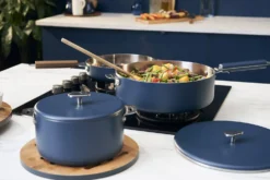 Casserole Cookut La Merveilleuse 20cm en acier inoxydable Steel Green®