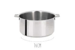 Casserole Cristel Mutine Amovible en inox