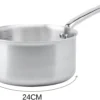 Casserole De Buyer Alchimy en inox 18/10 multicouches 3 plis