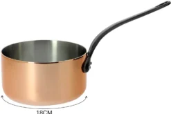 Casserole en cuivre De Buyer Inocuivre poignée en fonte d'acier