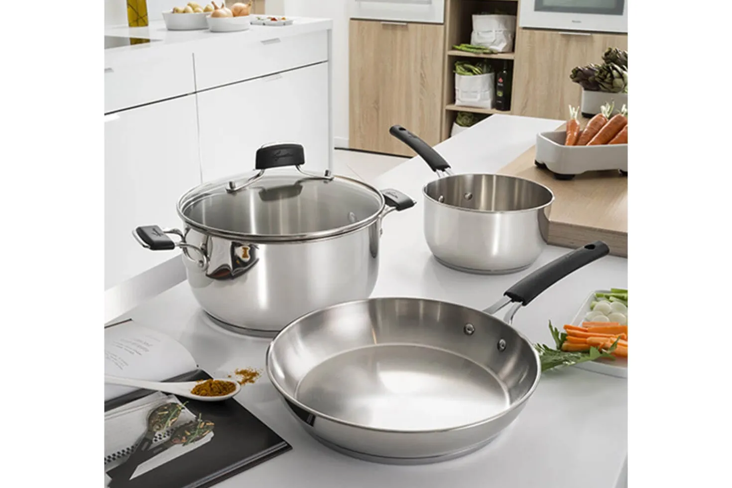 Casserole Lagostina Tempra en inox 18cm
