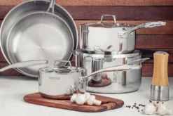 Casserole Tramontina Grano 1,7L en inox triple couche 16cm
