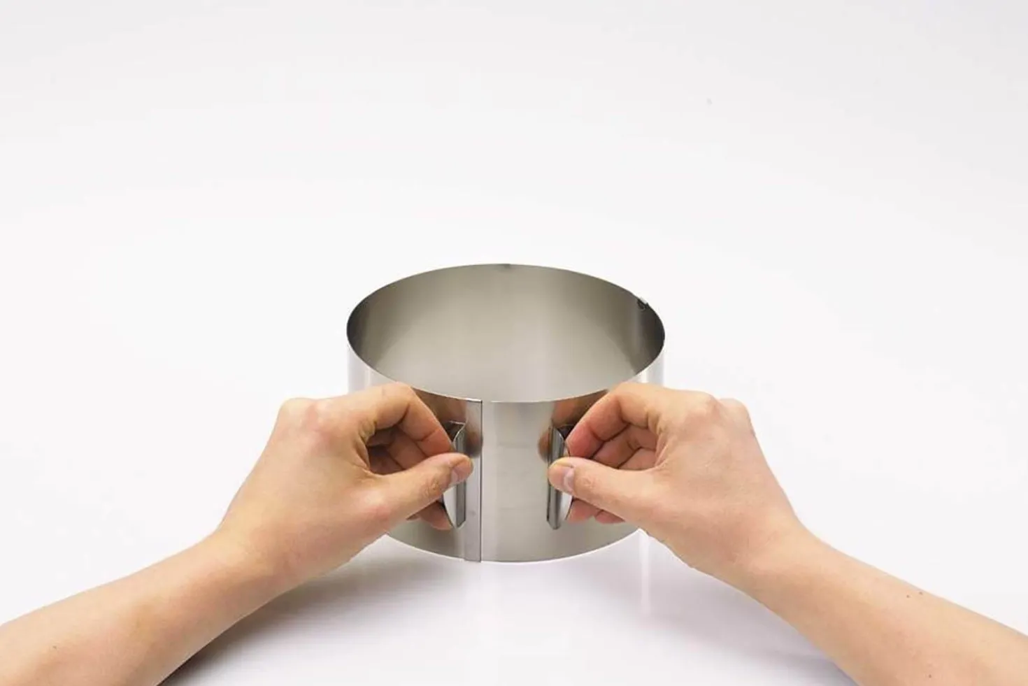 Cercle à gâteaux extensible Gefu Tondo XXL hauteur 10cm