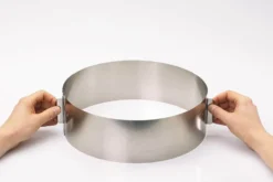 Cercle à gâteaux extensible Gefu Tondo XXL hauteur 10cm