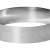 Cercle à mousse et entremet Gobel inox bord haut épaisseur 1mm