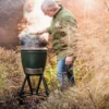 Chariot à roulettes avec poignée intégrée pour barbecue Big Green Egg Medium