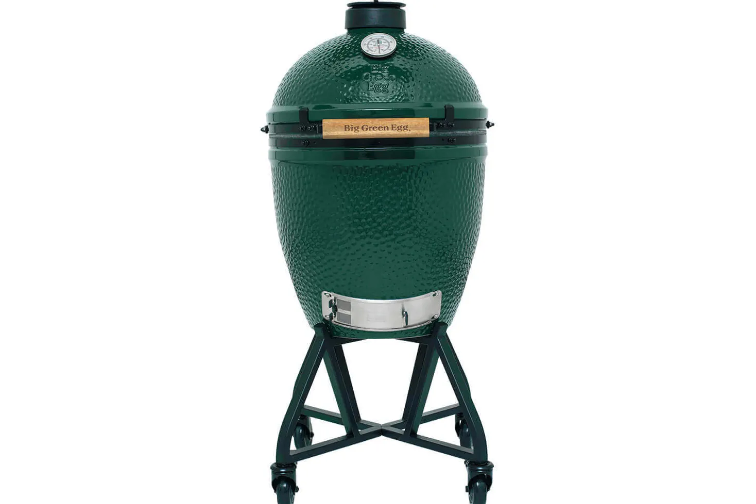 Chariot à roulettes avec poignée intégrée pour barbecue Big Green Egg Large