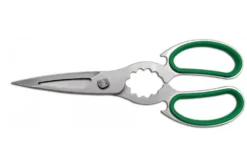 Ciseaux de cuisine Ambrogio Sanelli 21cm acier inoxydable manche vert