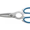 Ciseaux de cuisine Ambrogio Sanelli 21cm acier inoxydable manche bleu