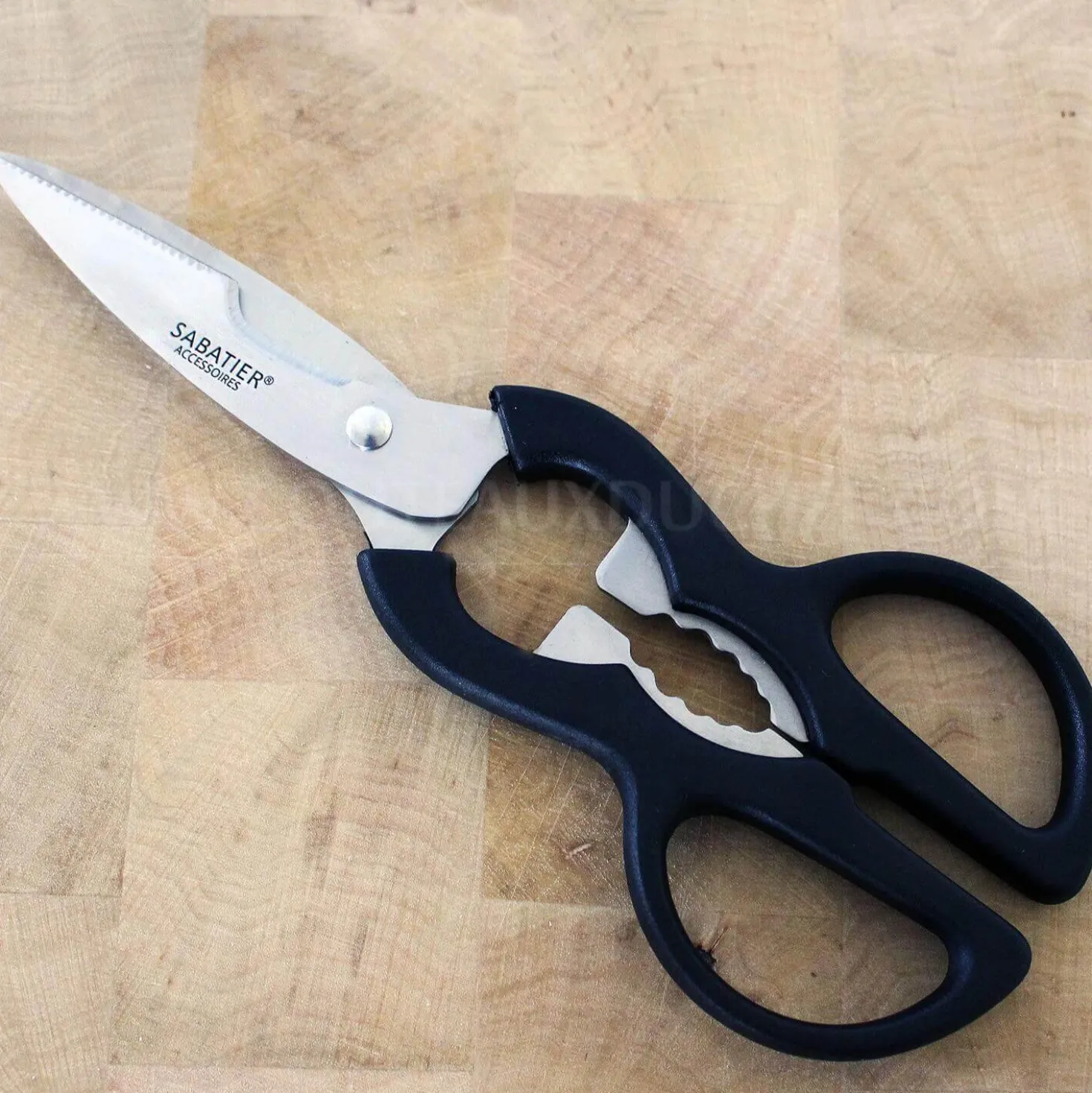 Ciseaux de cuisine Sabatier multi-usages manches ergonomiques
