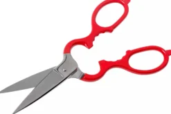 Ciseaux de cuisine Wüsthof 21cm en acier inoxydable rouge