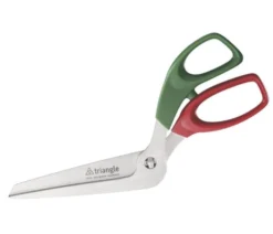 Ciseaux à pizza coudés TRIANGLE démontables 24cm Inox