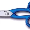 Ciseaux à poisson Bargoin 22cm acier inoxydable manche bleu plastifié